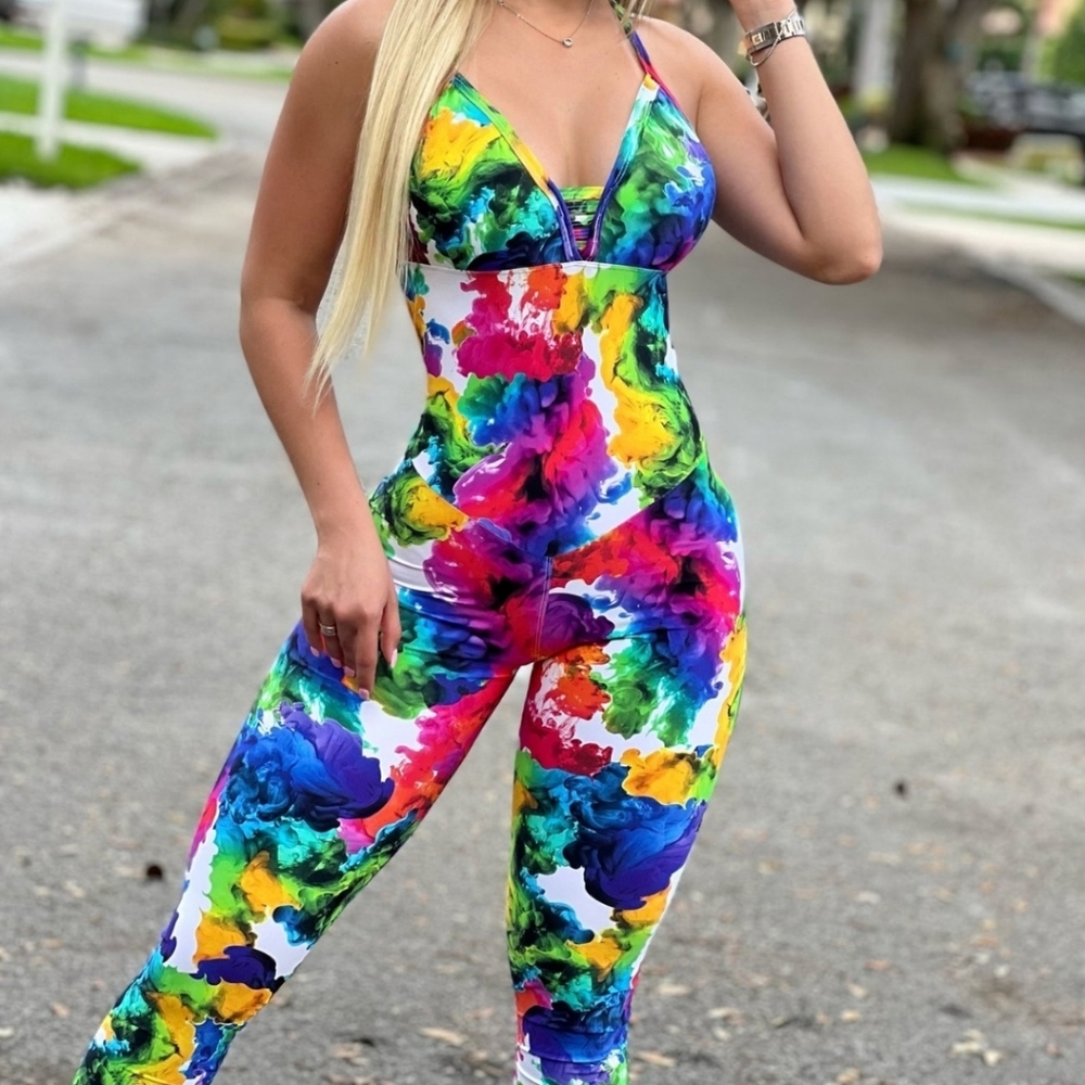 Vibrant Multicolor Jumpsuit